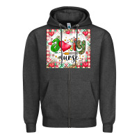 Charcoal Heather Joly Nurse Zipper Hoodie - CowhideDigitalArt