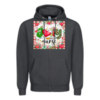 Smoke Joly Nurse Zipper Hoodie - CowhideDigitalArt