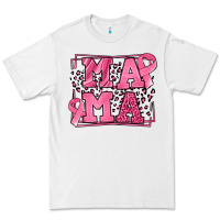 White Breast Cancer Awareness mama Premium Tee - LillyAllenDesigns