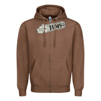 Chestnut tums. 1940s remedy! Zipper Hoodie - lanVoArt