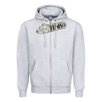 Heather Grey tums. 1940s remedy! Zipper Hoodie - lanVoArt