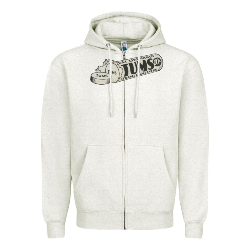 Tums. 1940s Remedy! Zipper Hoodie by lanVoArt | Teevron