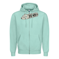 Seafoam tums. 1940s remedy! Zipper Hoodie - lanVoArt