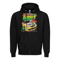 Black terry labonte corn flakes 5 Zipper Hoodie - lanVoArt
