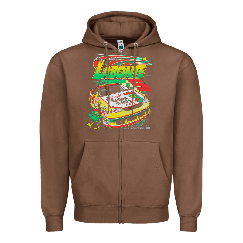 Terry Labonte Corn Flakes 5 Zipper Hoodie by lanVoArt | Teevron