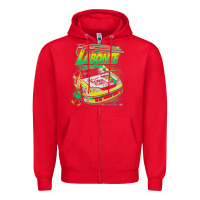Red terry labonte corn flakes 5 Zipper Hoodie - lanVoArt