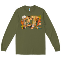 Army Green fall rt Long Sleeve Tee - CowGirlArtShop