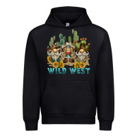Black wild west western gnome Urban Hoodie - BarkalooDesign