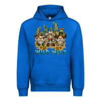 Cobalt wild west western gnome Urban Hoodie - BarkalooDesign