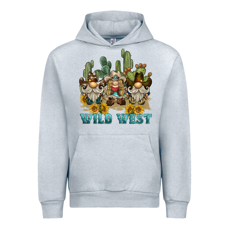 Wild West Western Gnome Urban Hoodie by BarkalooDesign | Teevron