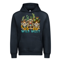 Navy wild west western gnome Urban Hoodie - BarkalooDesign