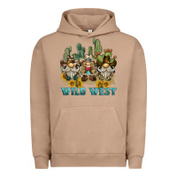 Pigment Burro wild west western gnome Urban Hoodie - BarkalooDesign