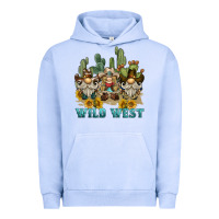 Pigment Grape Ice wild west western gnome Urban Hoodie - BarkalooDesign