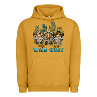 Pigment Peanut Butter wild west western gnome Urban Hoodie - BarkalooDesign