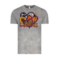 Basketball Hearts Vintage Tee | Teevron