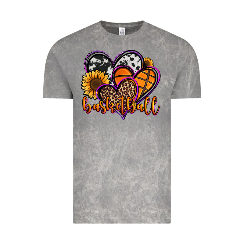 Basketball Hearts Vintage Tee by Jasminsmagicworld | Teevron