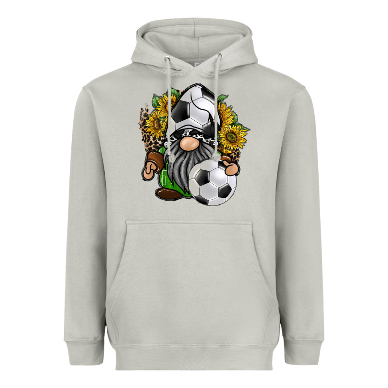 Soccer Gnome Heavyweight Hoodie by RacoonDesign | Teevron
