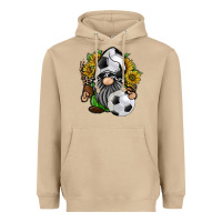Mushroom soccer gnome Heavyweight Hoodie - RacoonDesign