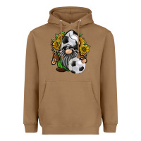 Toasted Coconut soccer gnome Heavyweight Hoodie - RacoonDesign