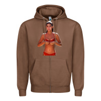 Chestnut zunvyntee phoebe cates red bikini ridgemont Zipper Hoodie - lanVoArt