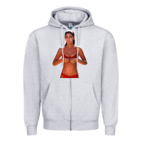 Heather Grey zunvyntee phoebe cates red bikini ridgemont Zipper Hoodie - lanVoArt
