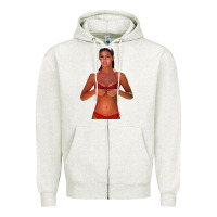 Oatmeal Heather zunvyntee phoebe cates red bikini ridgemont Zipper Hoodie - lanVoArt