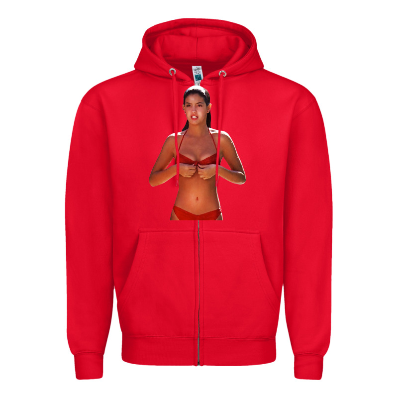 Zunvyntee Phoebe Cates Red Bikini Ridgemont Zipper Hoodie by lanVoArt | Teevron