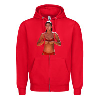 Red zunvyntee phoebe cates red bikini ridgemont Zipper Hoodie - lanVoArt
