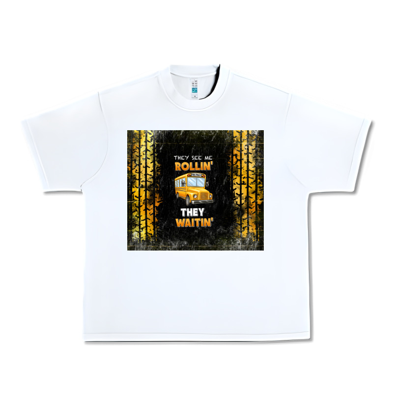 They See Me Rollin' They Waitin' School Bus Urban Heavy Tee by TumblerDesignByShophia | Teevron