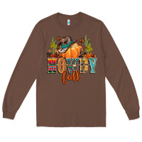 Chestnut howdy fall Long Sleeve Tee - CowGirlArtShop