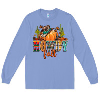 Colony Blue howdy fall Long Sleeve Tee - CowGirlArtShop