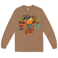 Toasted Coconut howdy fall Long Sleeve Tee - CowGirlArtShop