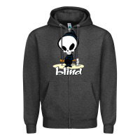 Charcoal Heather Blind Skateboards TShirts Gift For Fans Zipper Hoodie - lanVoArt