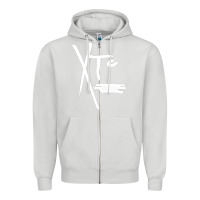 Dove Grey xtc classic  gift Zipper Hoodie - lanVoArt