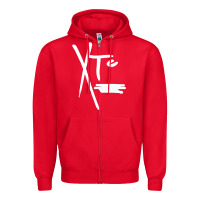 Red xtc classic  gift Zipper Hoodie - lanVoArt
