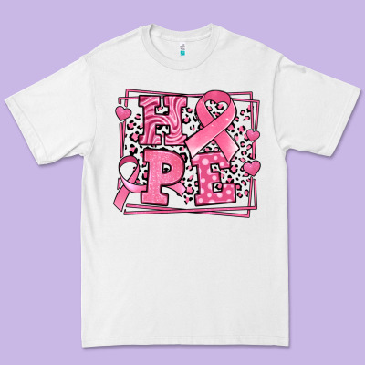 Western Hope Breast Cancer Awareness Ribbon Premium Tee Designed By Lillyallendesigns