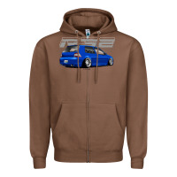 Chestnut r32 Zipper Hoodie - lanVoArt