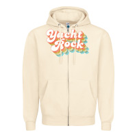 Sandshell vintage fade yacht rock party boat drinking product Zipper Hoodie - lanVoArt