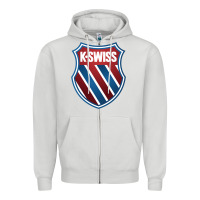 Dove Grey k.swiss Zipper Hoodie - lanVoArt