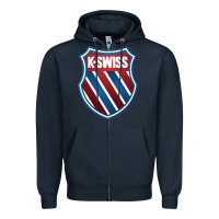 Navy k.swiss Zipper Hoodie - lanVoArt