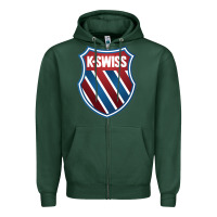 Sports Green k.swiss Zipper Hoodie - lanVoArt