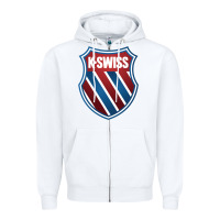 White k.swiss Zipper Hoodie - lanVoArt