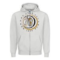 Dove Grey harvey mudd college 1955 Zipper Hoodie - lanVoArt