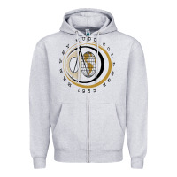 Heather Grey harvey mudd college 1955 Zipper Hoodie - lanVoArt