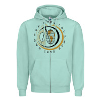 Seafoam harvey mudd college 1955 Zipper Hoodie - lanVoArt