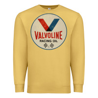 Antique Gold valvoline racing sign Premium Sweatshirt - lanVoArt
