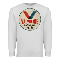 Dove Grey valvoline racing sign Premium Sweatshirt - lanVoArt