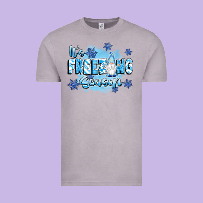 It's Freezing Season Vintage Tee Designed By Texasbilliewilder