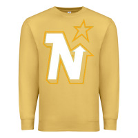 Antique Gold vintage minnesota hockey   retro north stars Premium Sweatshirt - lanVoArt
