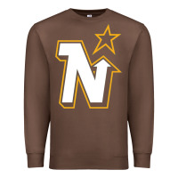 Chestnut vintage minnesota hockey   retro north stars Premium Sweatshirt - lanVoArt